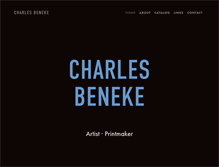 Tablet Screenshot of charlesbeneke.com